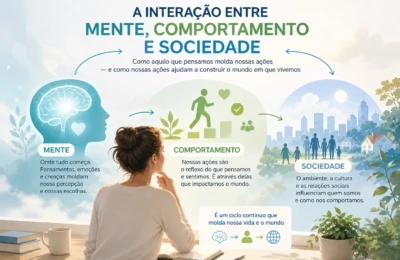A Interação Entre Mente, Comportamento e Sociedade