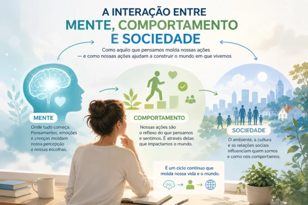 A Interação Entre Mente, Comportamento e Sociedade