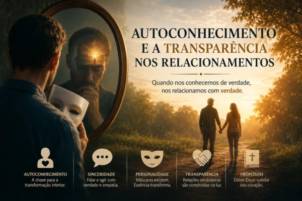 Autoconhecimento e a transparencia nos relacionamentos